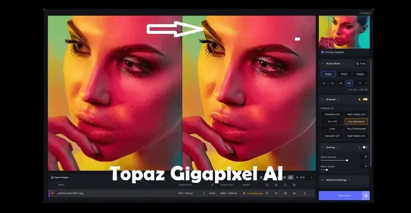 Topaz Gigapixel AI كامل الكراك